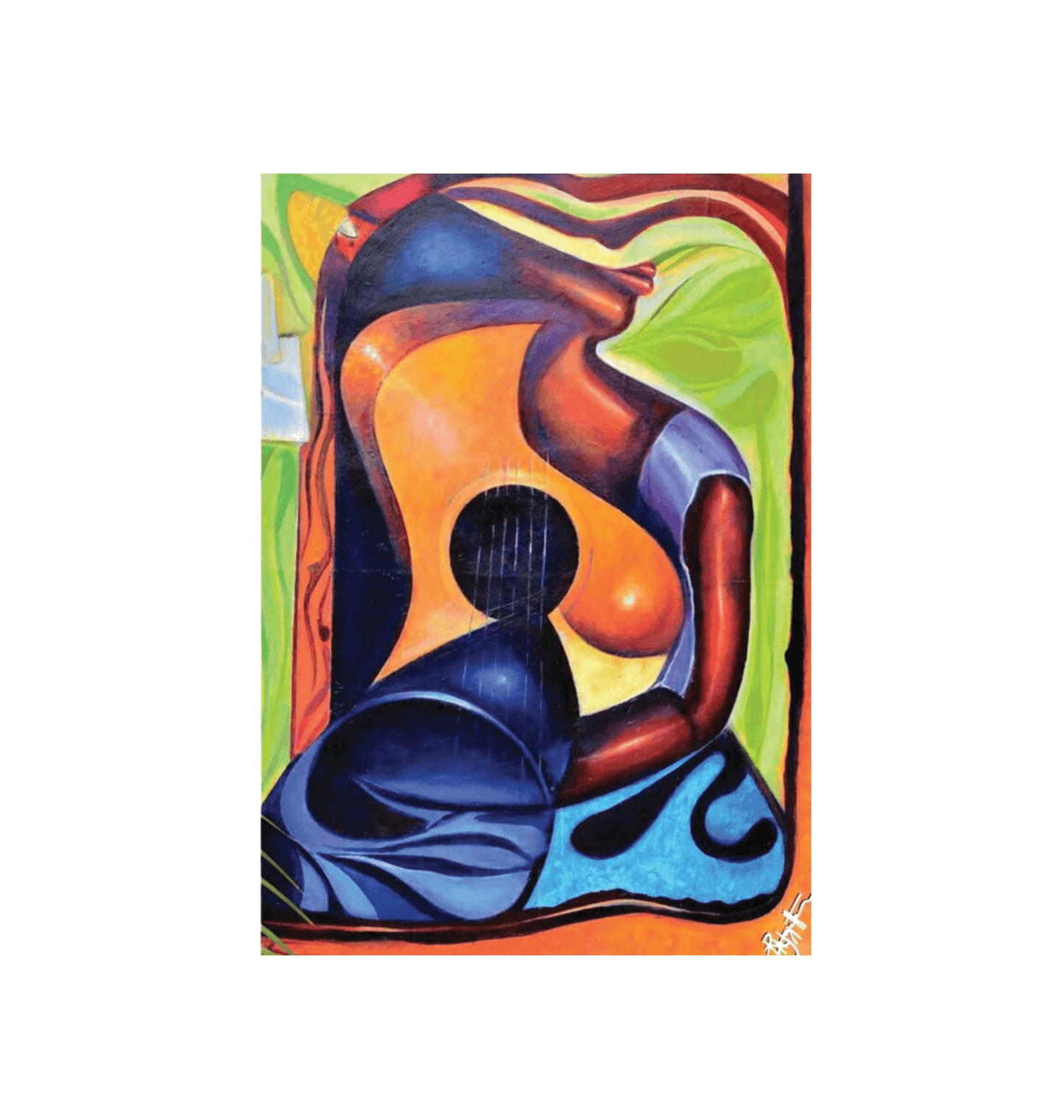 No Frame Framed art print Front