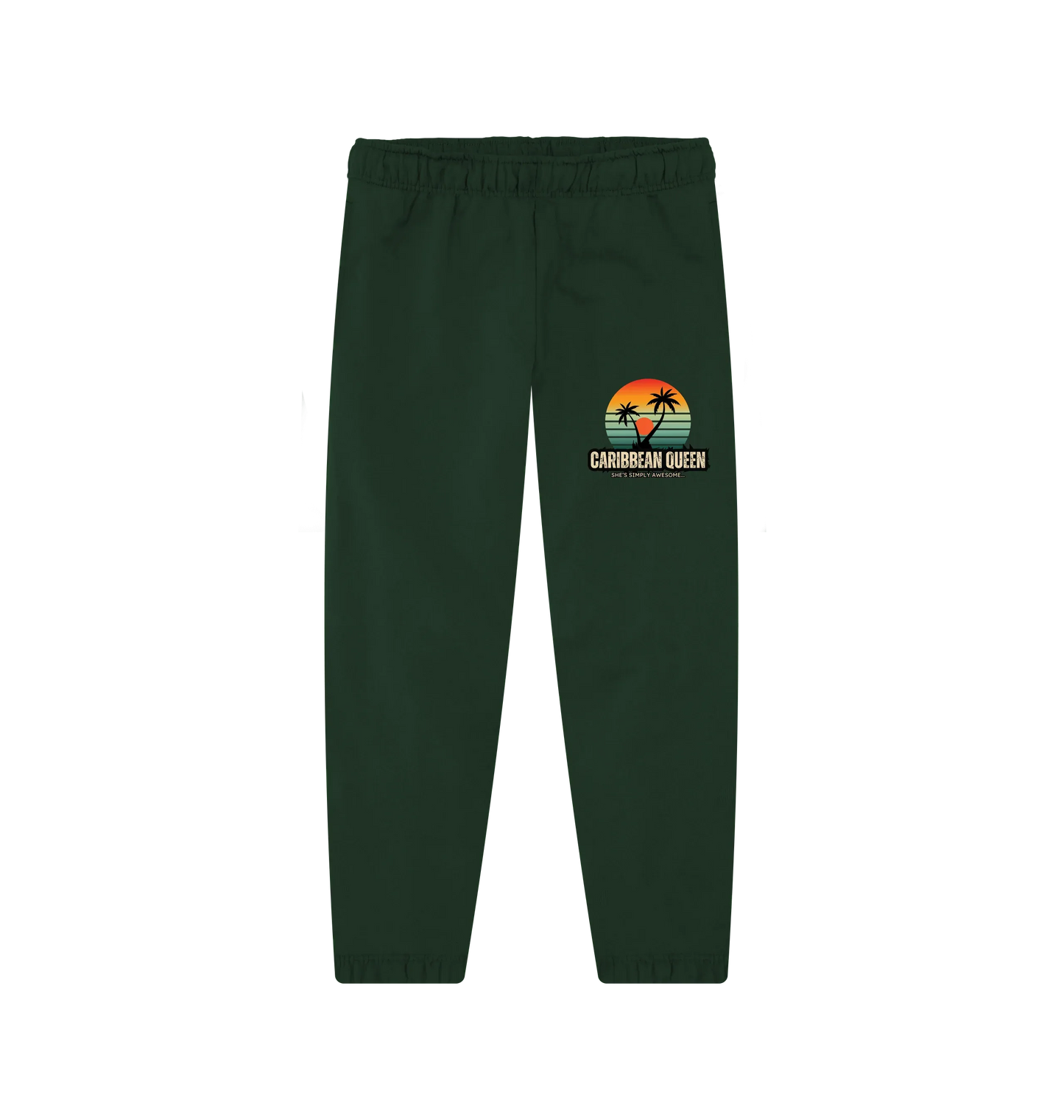Caribbean Queen Unisex Joggers - Livity Tree Art