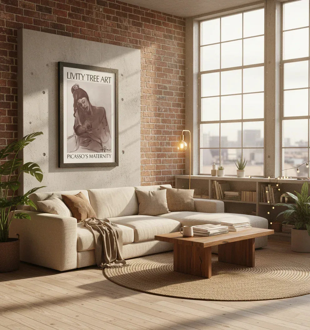 Picasso's Maternity Portrait Art Print (Frame Optional) - Livity Tree Art