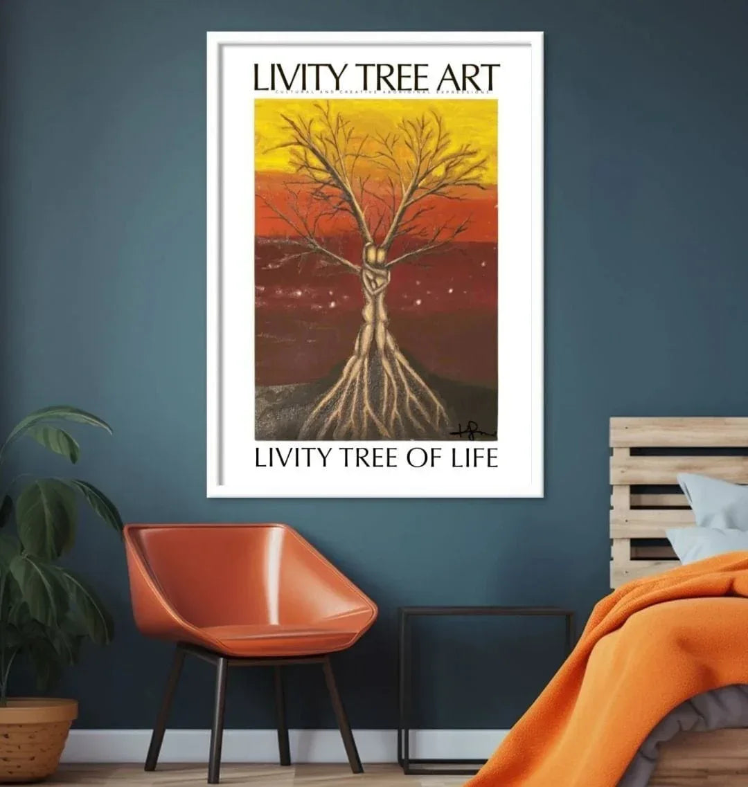 Livity Tree of Life Art Print (Optional Frame) - Livity Tree Art