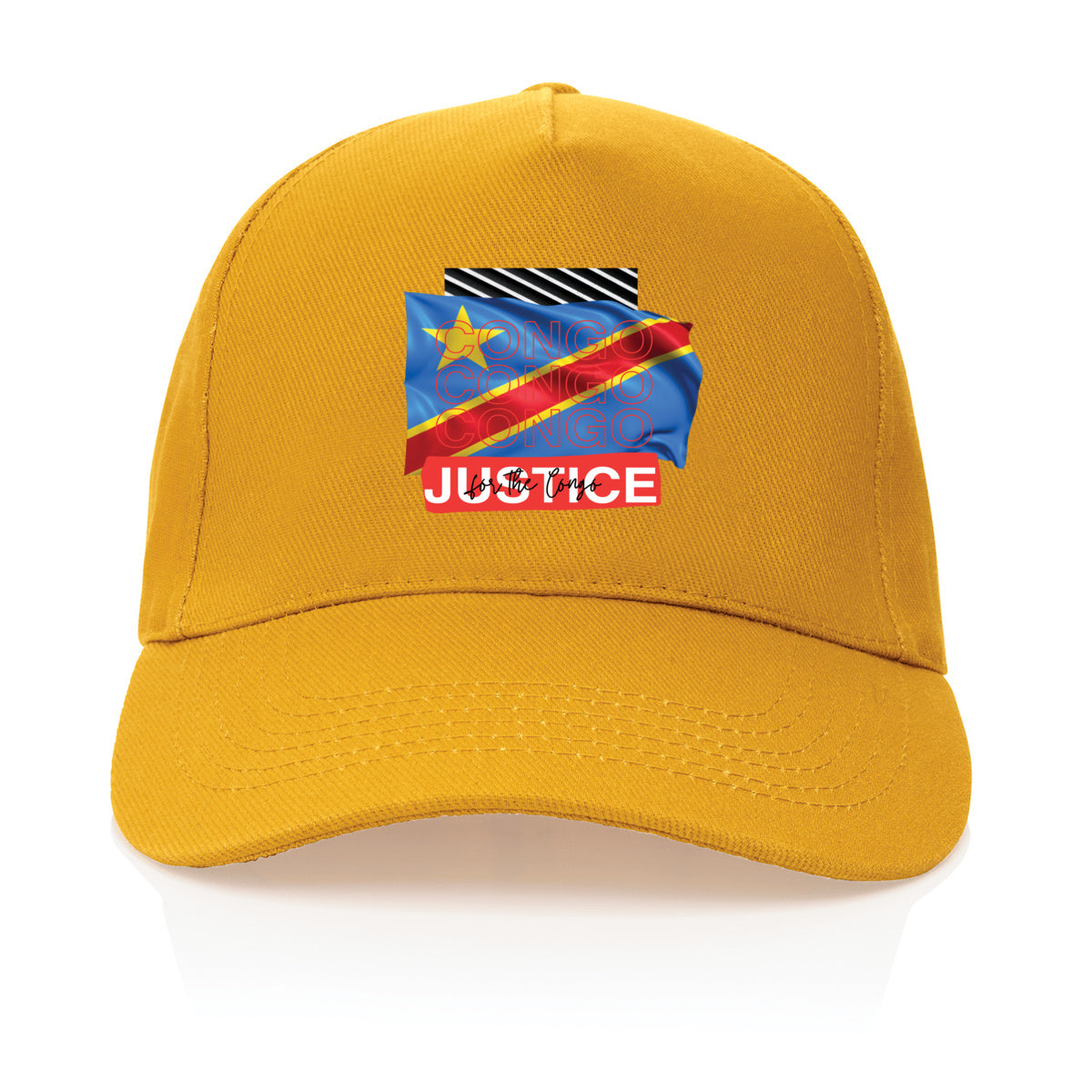Justice for Congo Baseball Cap - 100% Recycled Premium | Tree of Life Art - Tree of Life Art