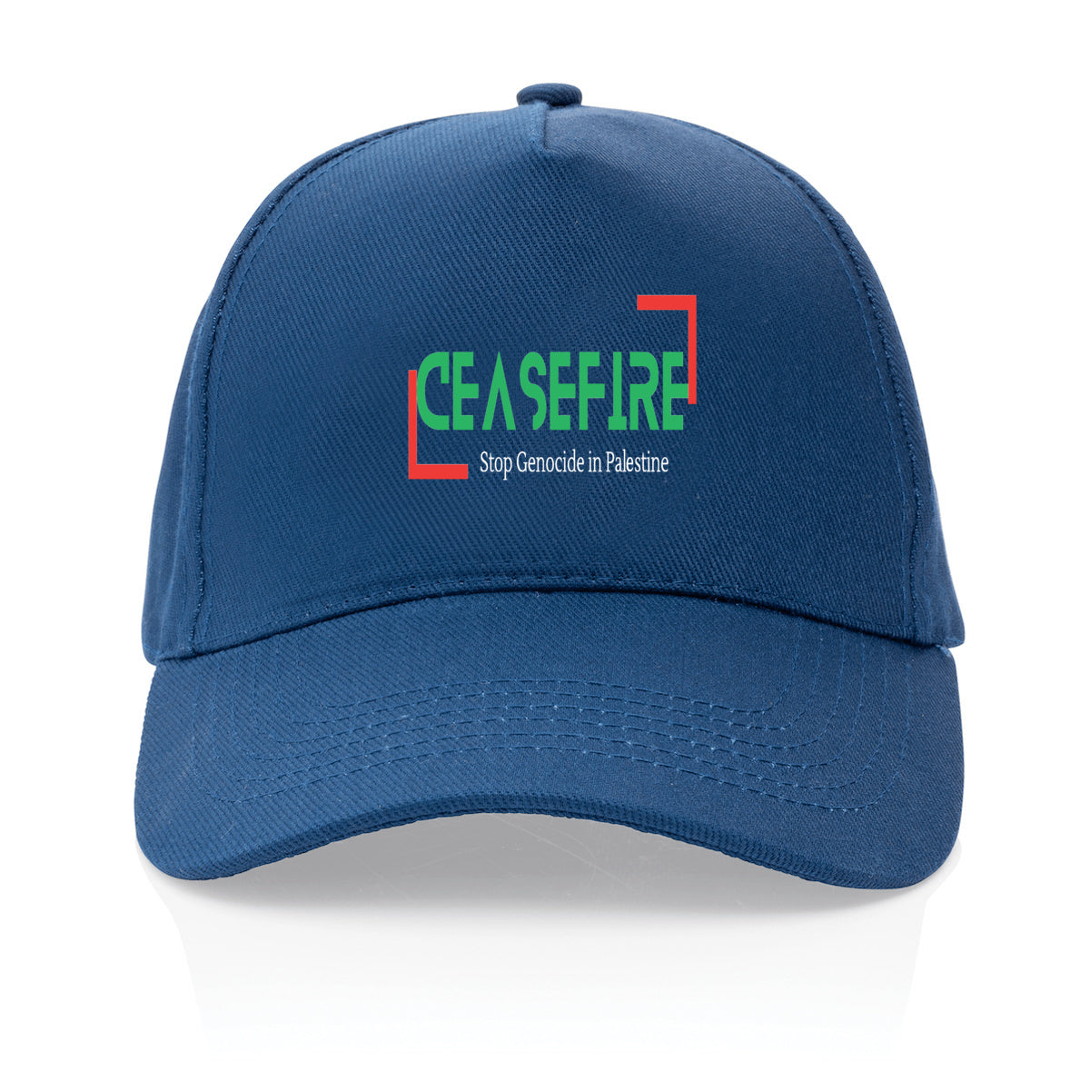 Palestine Ceasefire Baseball Hat - Premium 100% Recycled Cotton | Tree of Life Art - Tree of Life Art