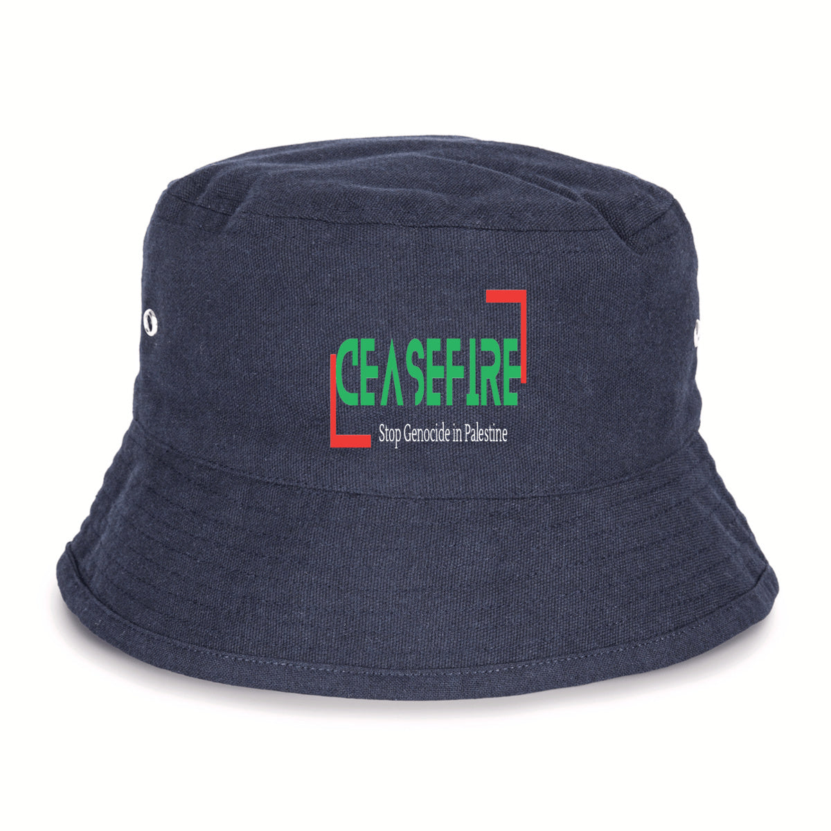 Ceasefire Palestine Bucket Hat - 100% Recycled Premium Plus | Tree of Life Art - Tree of Life Art