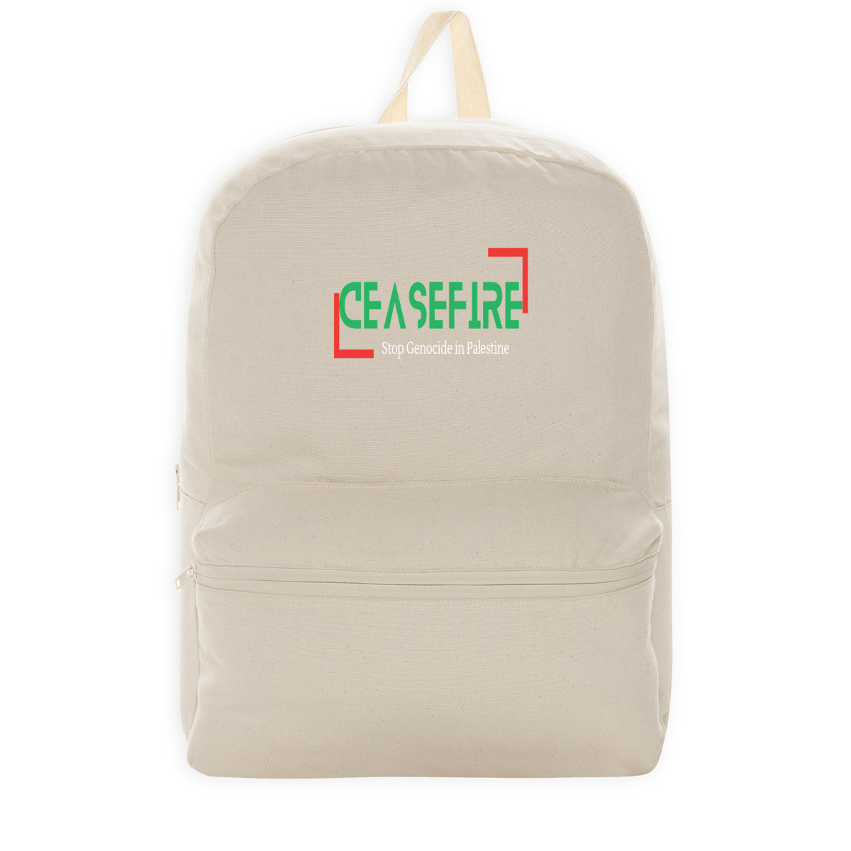 Ceasefire Palestine Backback - 100% Recycled Premium Plus | Tree of Life Art - Tree of Life Art