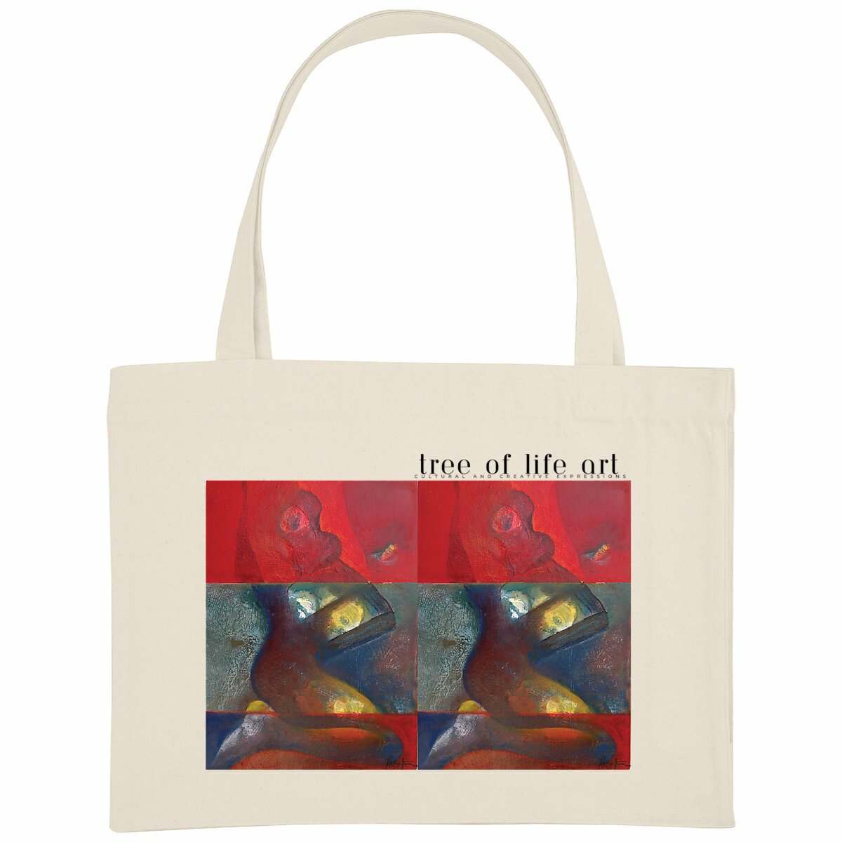 Votive Venus Premium Heavyweight Shopping Bag - 80% Recycled Cotton, 20% Recycled Polyester | Tree of Life Art - Tree of Life Art