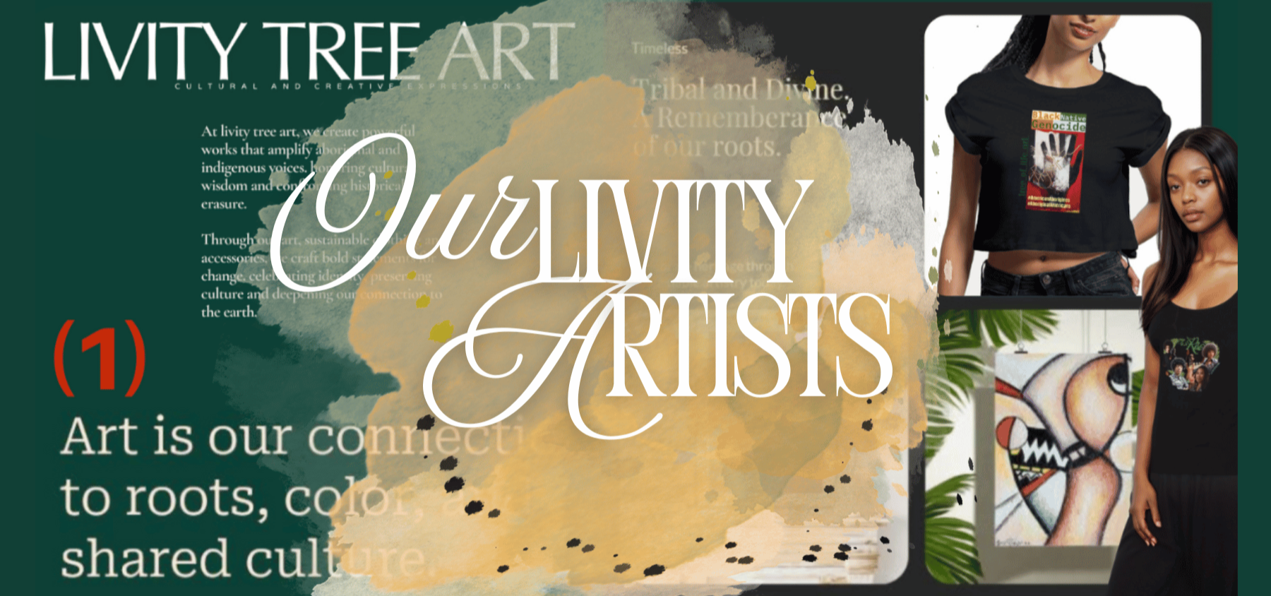 Livity Tree Art featuring Artists Stories