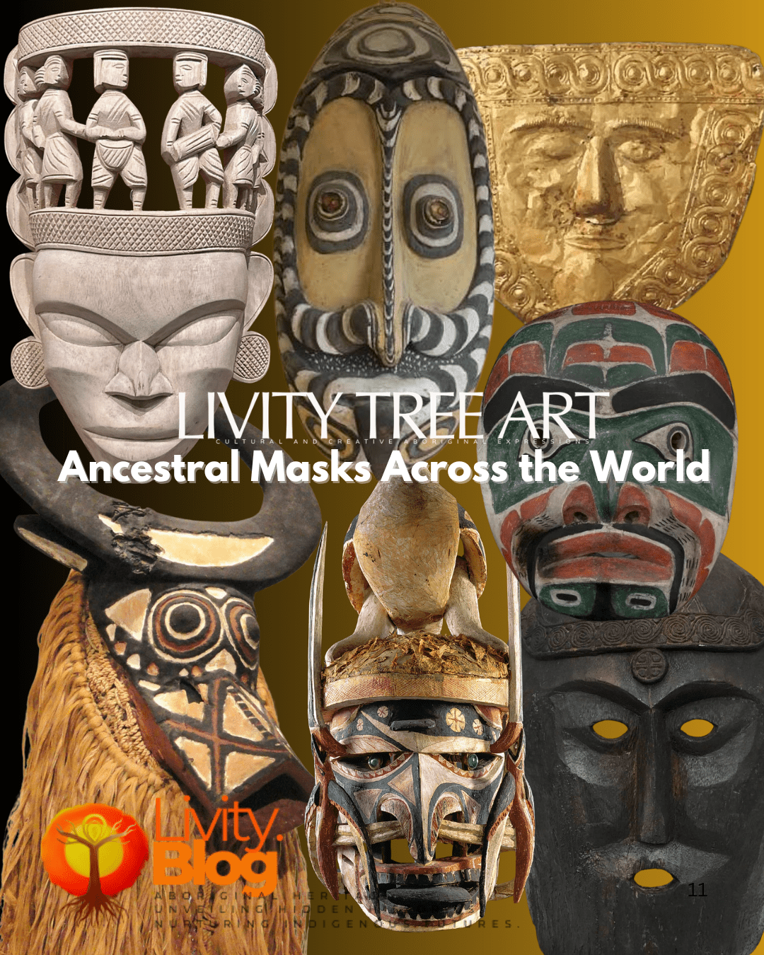 Aboriginal Populations Have One Thing In Common: Their Masks - Livity Tree Art
