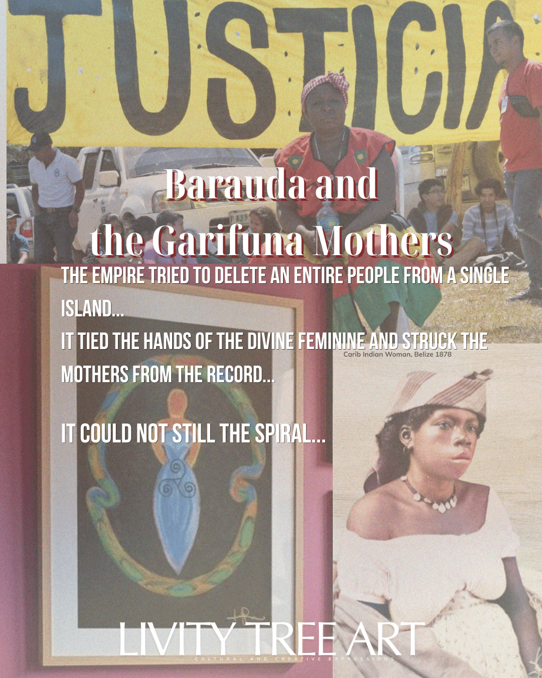 Barauda and the Mothers Who Carried a Nation Across the Sea - Livity Tree Art