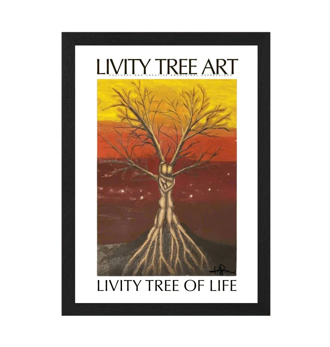 Livity Tree of Life Art Print (Optional Frame) - Livity Tree Art