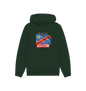 Evergreen Printed Hoody Front