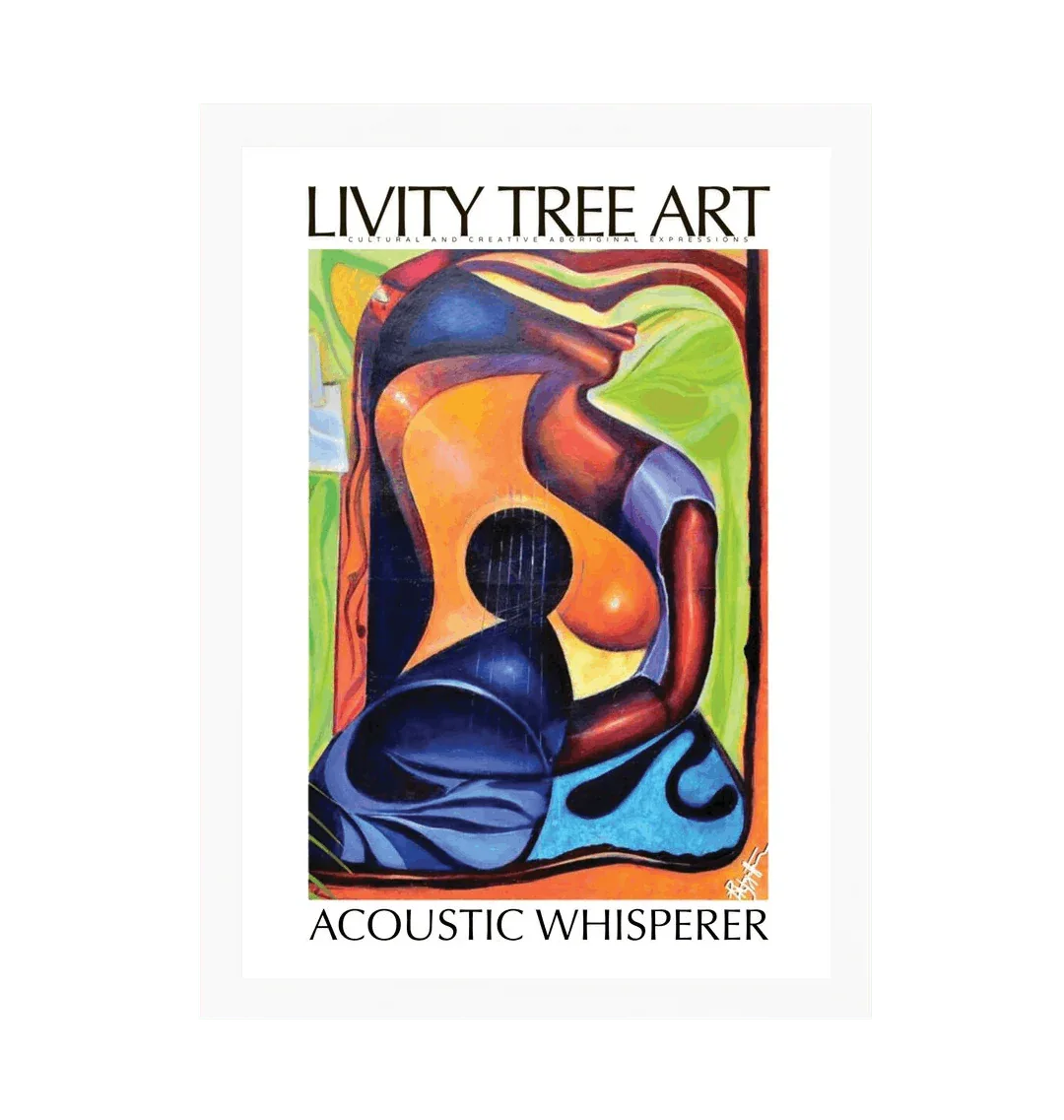 Acoustic Whisperer Art (Optional Frame) - Livity Tree Art