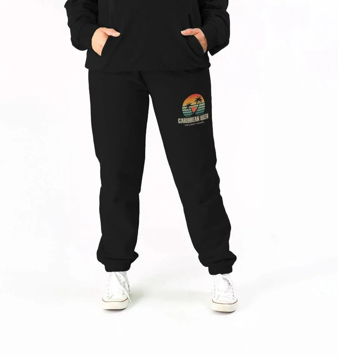 Caribbean Queen Unisex Joggers - Livity Tree Art