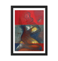 Black Frame Framed art print Front