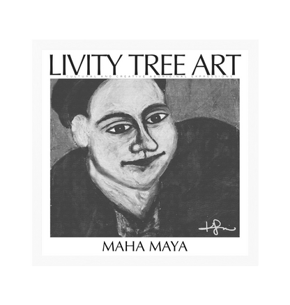 White Frame Framed art print Front