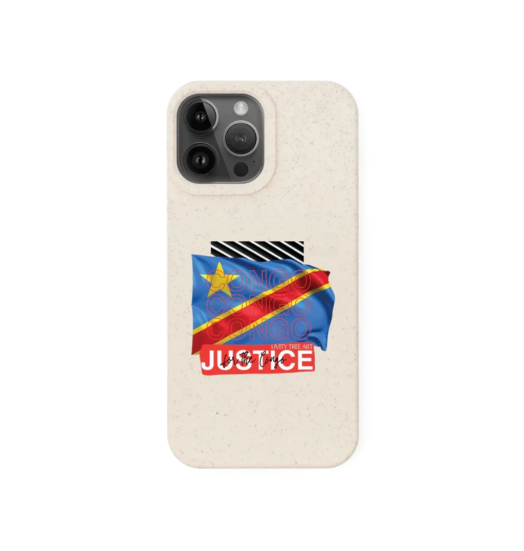 Justice for Congo Phone Case - Livity Tree Art