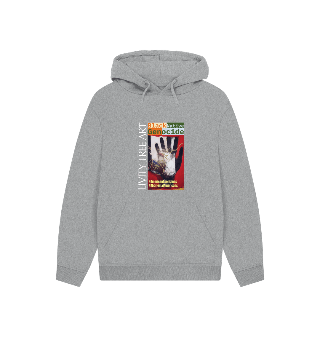 Athletic Grey Printed Hoody Front