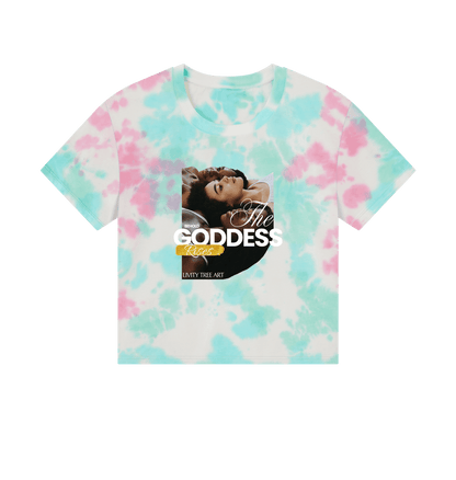 Pastel Tie Dye Printed T-shirt Front