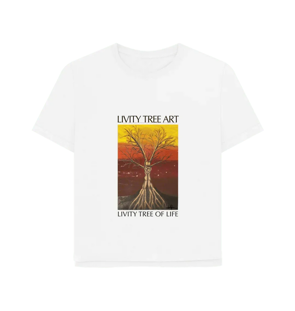 Livity Tree of Life Woman's Tee - Livity Tree Art