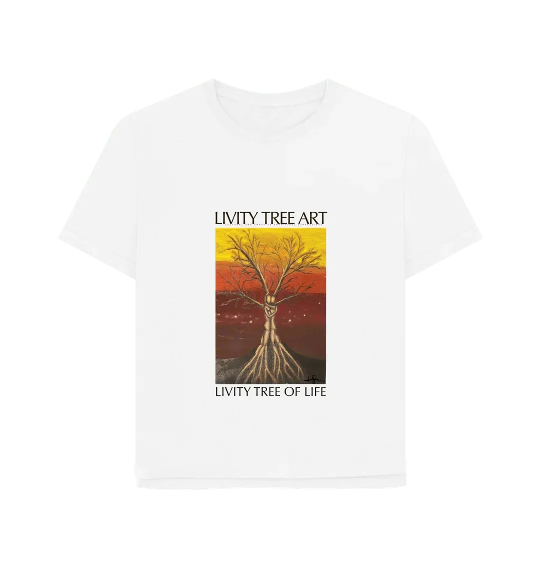Livity Tree of Life Woman's Tee - Livity Tree Art