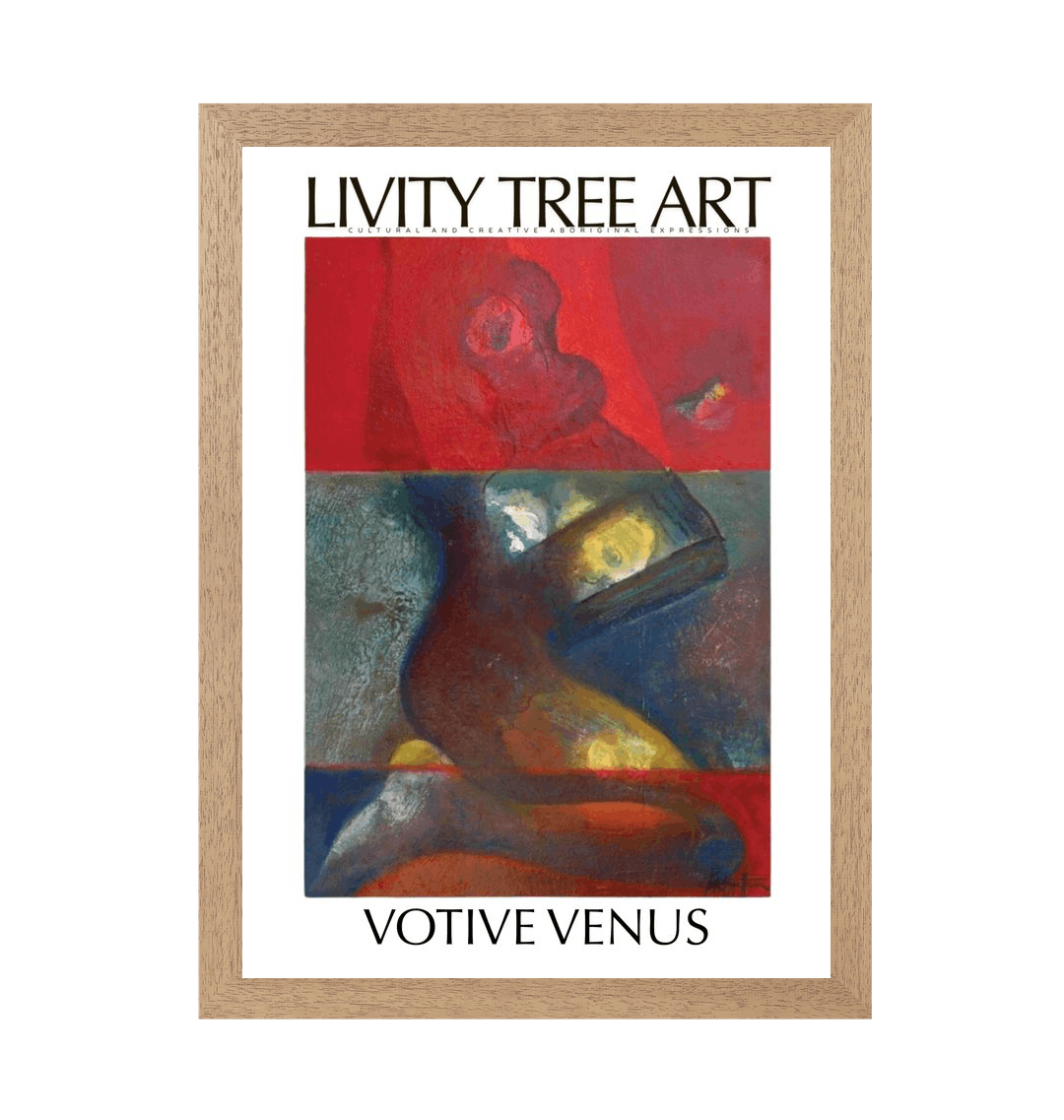 Natural Frame Framed art print Front