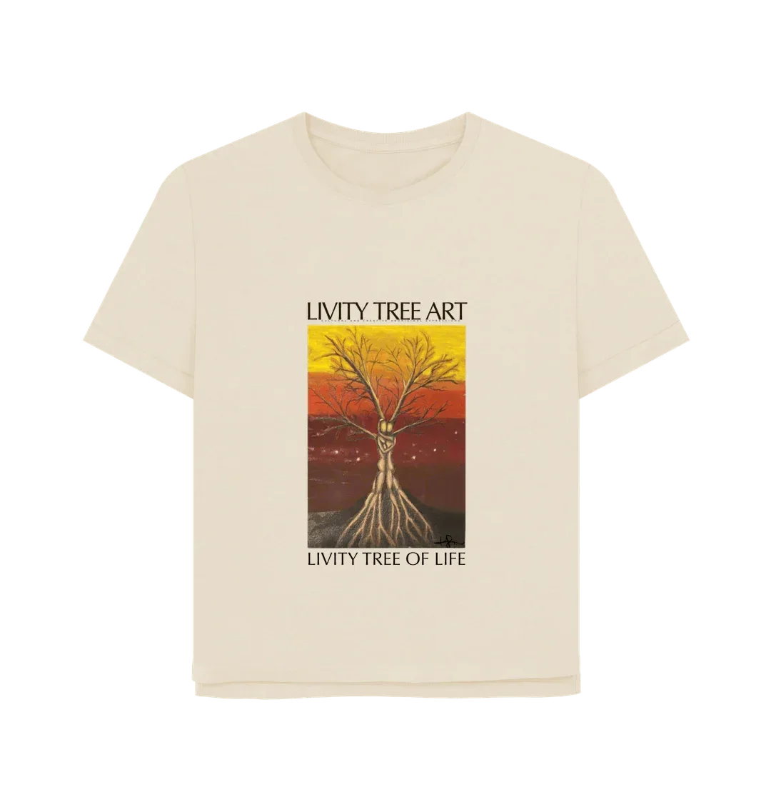 Livity Tree of Life Woman's Tee - Livity Tree Art