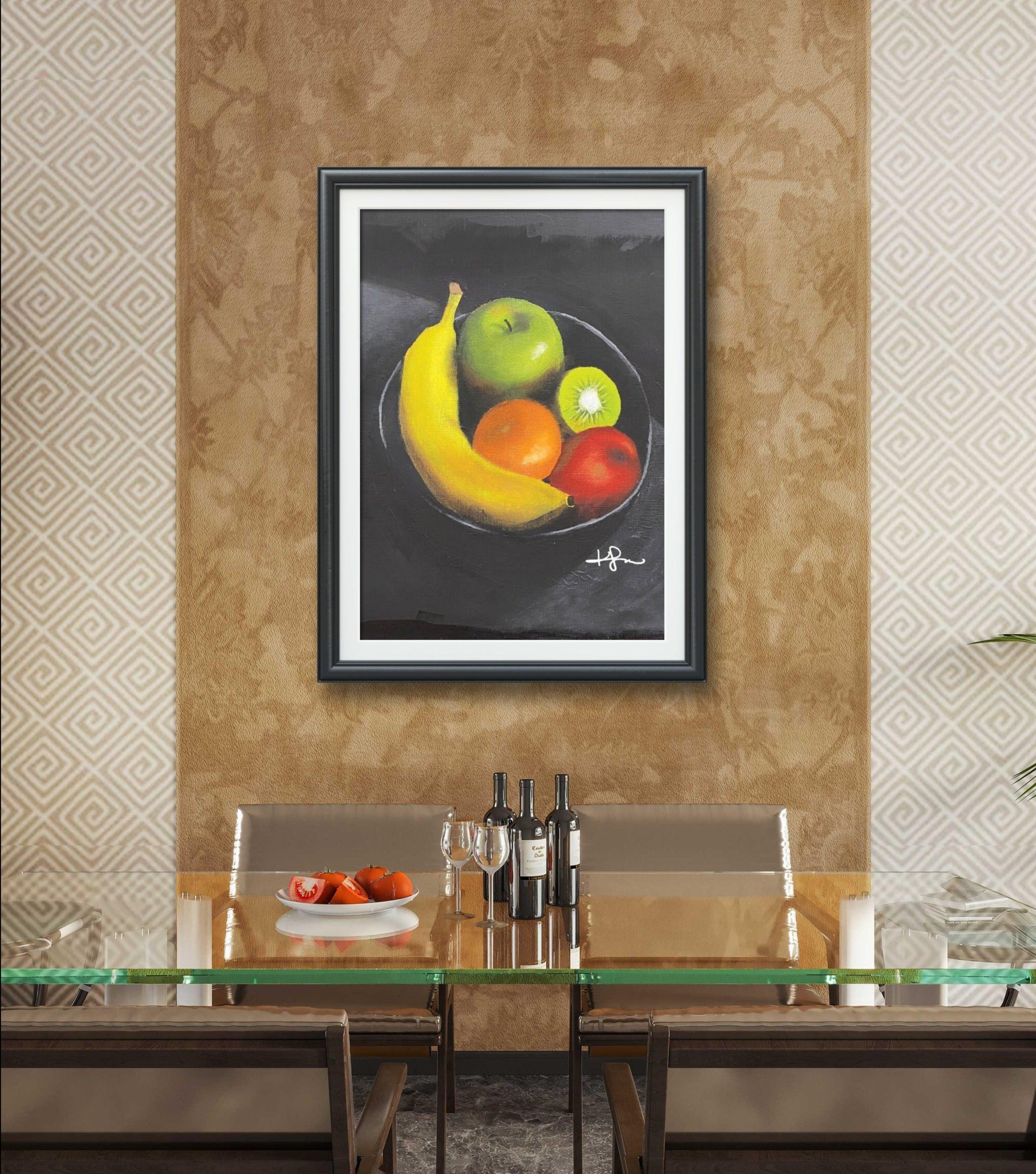 Wealth Bowl by Katherin Joyette - Museum Quality Print | Tree of Life Art - Tree of Life Art