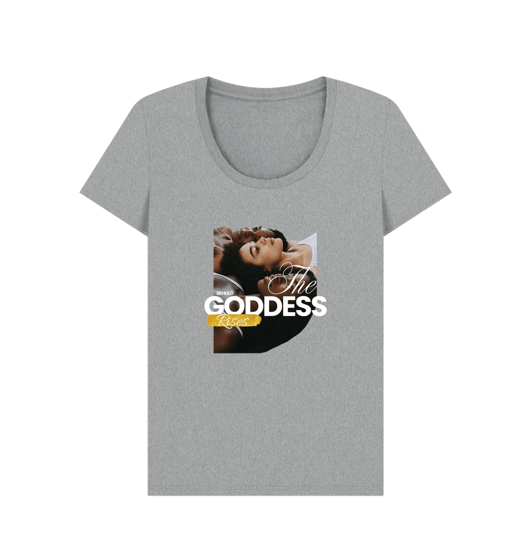 Athletic Grey Printed T-shirt Front