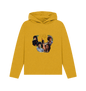 Sunflower Yellow Recycled Hoody Front