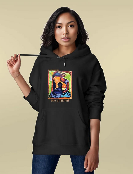 Acoustic Whisperer Premium Unisex Hoodie - Heavyweight Medium Fit | Tree of Life Art - Tree of Life Art
