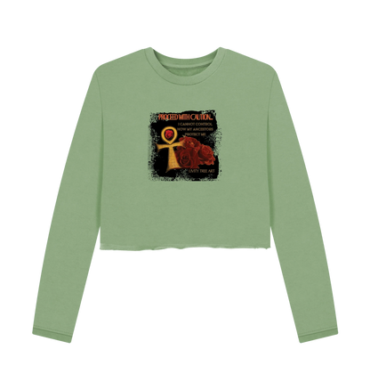 Ancestors Protection Women's Boxy Jumper - Livity Tree Art