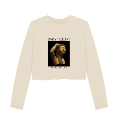 Oat Printed Boxy Jumpers Front