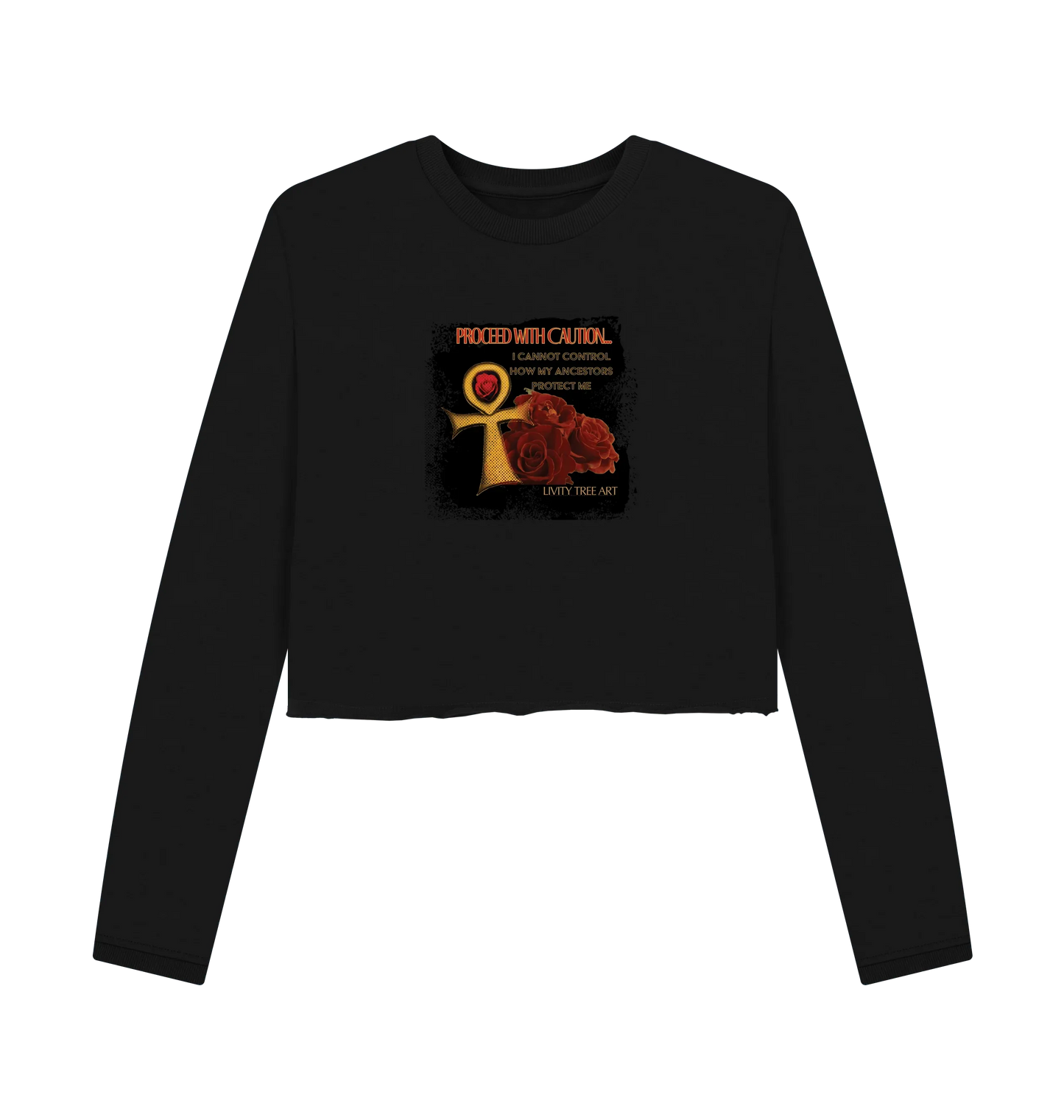 Ancestors Protection Women's Boxy Jumper - Livity Tree Art