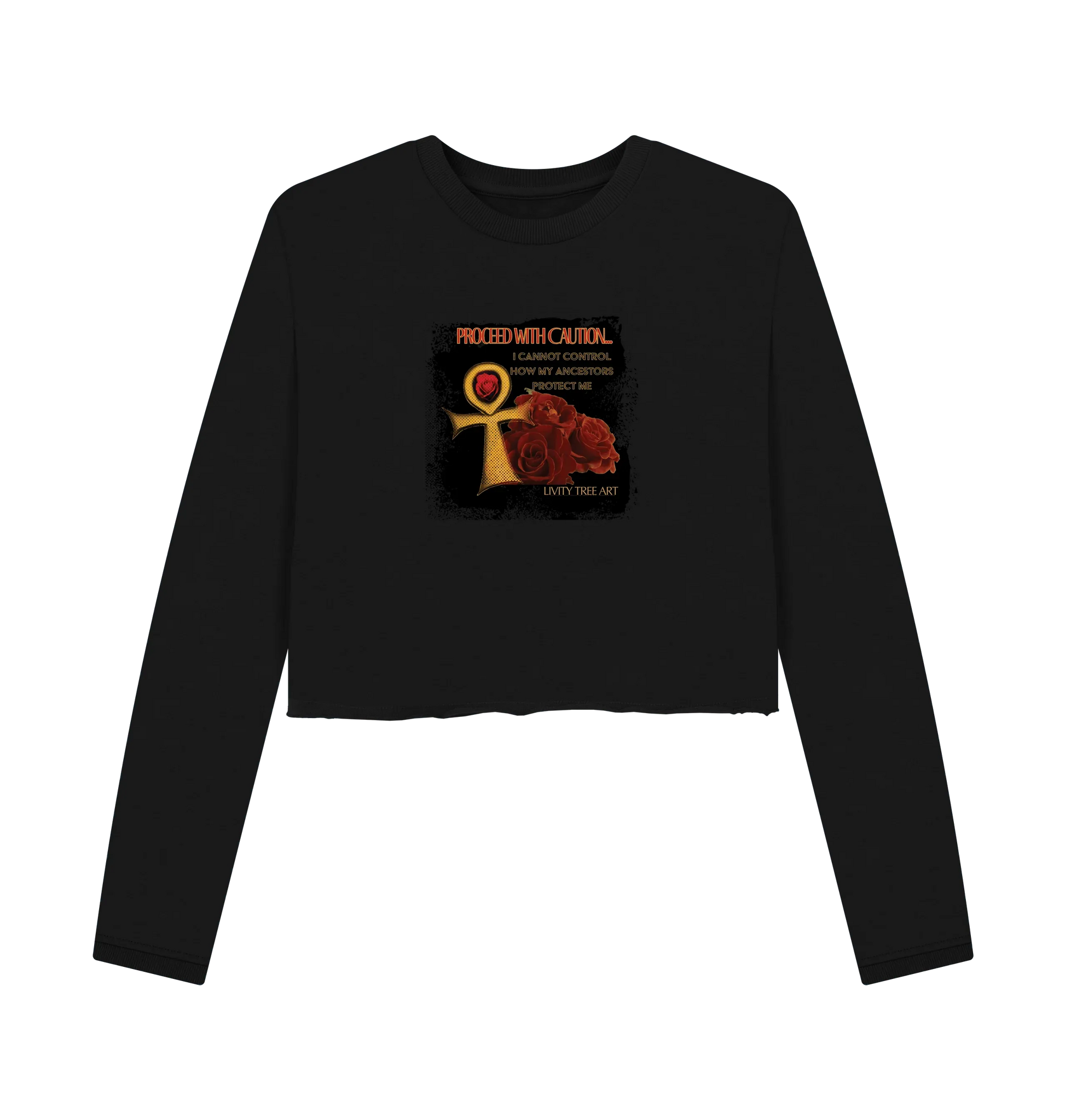 Ancestors Protection Women's Boxy Jumper - Livity Tree Art