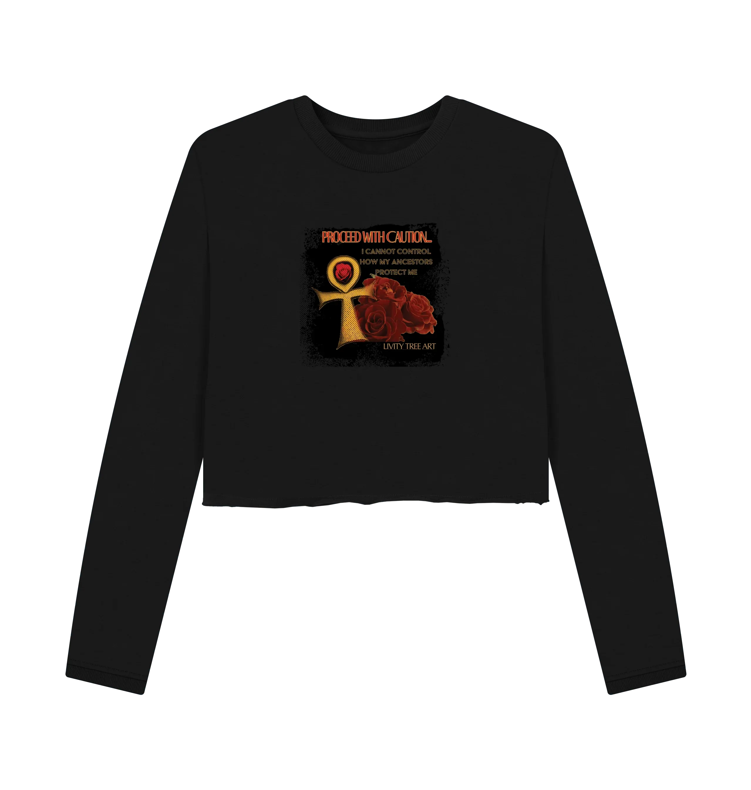 Ancestors Protection Women's Boxy Jumper - Livity Tree Art