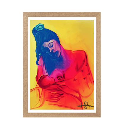 Natural Frame Framed art print Front