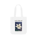White Printed Bag Front