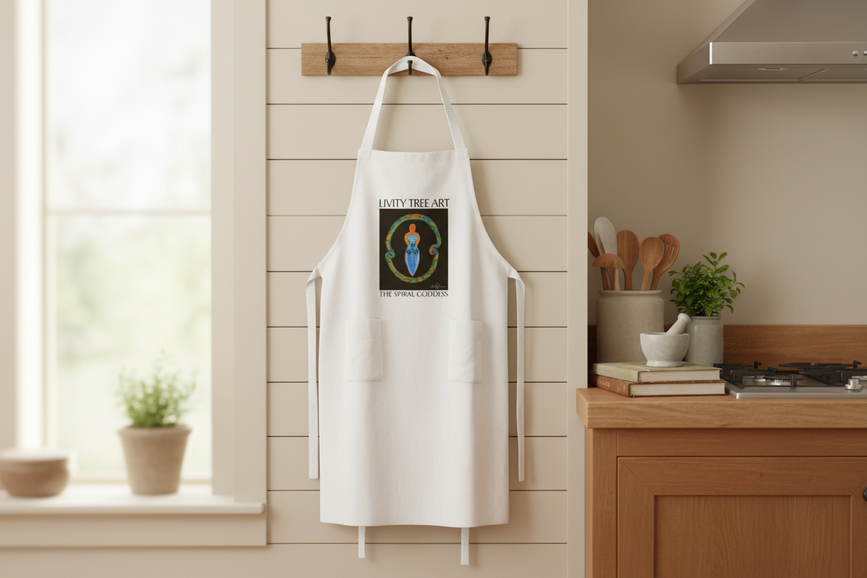 Spiral Goddess Organic Apron
