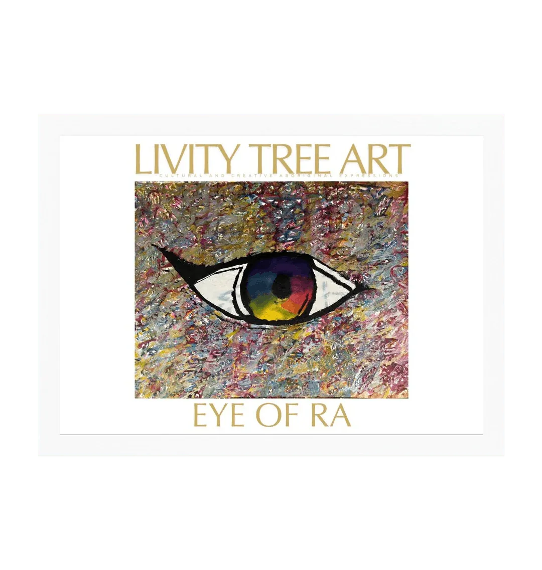 Eye of RA Landscape Art Print - Livity Tree Art