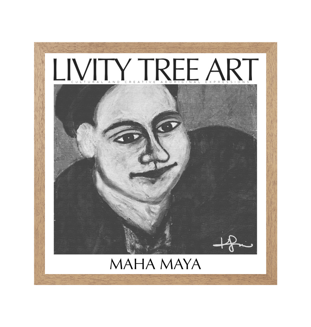 Natural Frame Framed art print Front