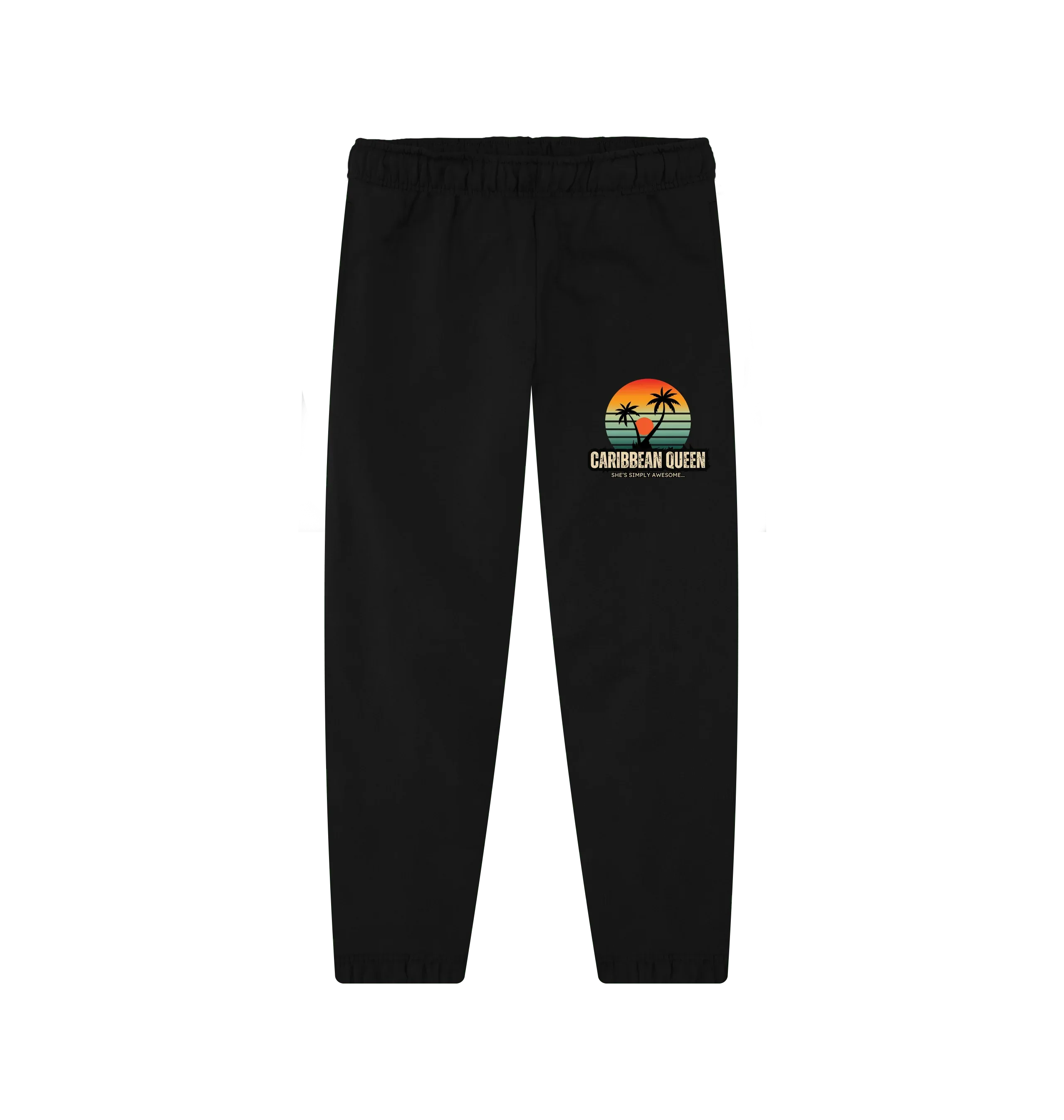Caribbean Queen Unisex Joggers - Livity Tree Art