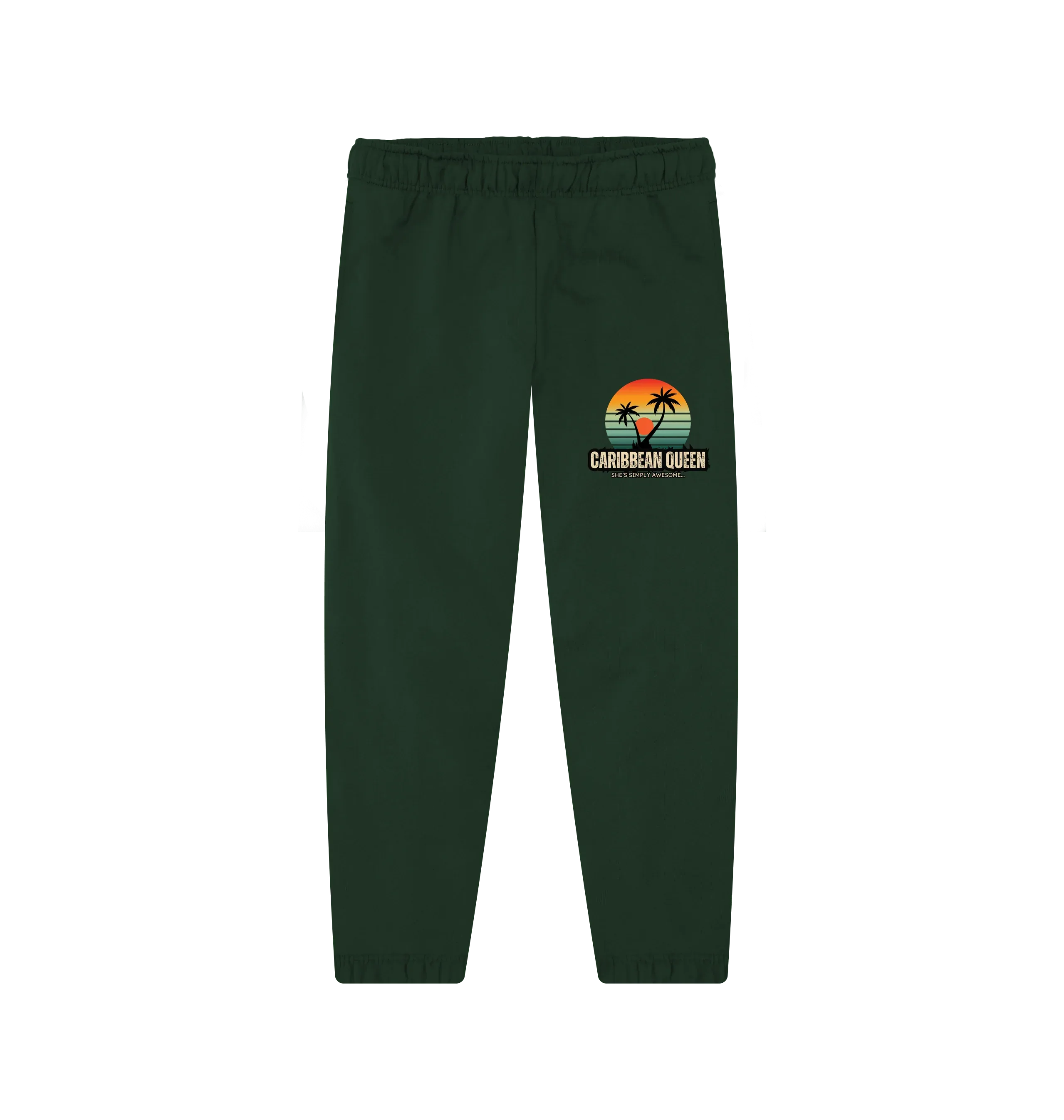 Caribbean Queen Unisex Joggers - Livity Tree Art