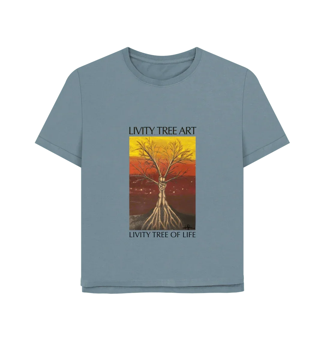 Livity Tree of Life Woman's Tee - Livity Tree Art