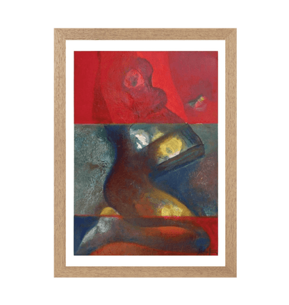 Natural Frame Framed art print Front