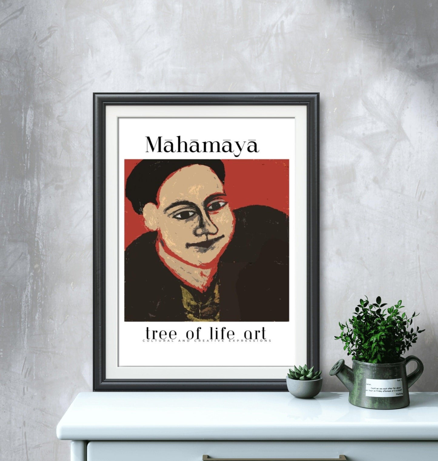 Mahamaya by Katherin Joyette - Cultural Art, Museum Quality | Tree of Life Art - Tree of Life Art