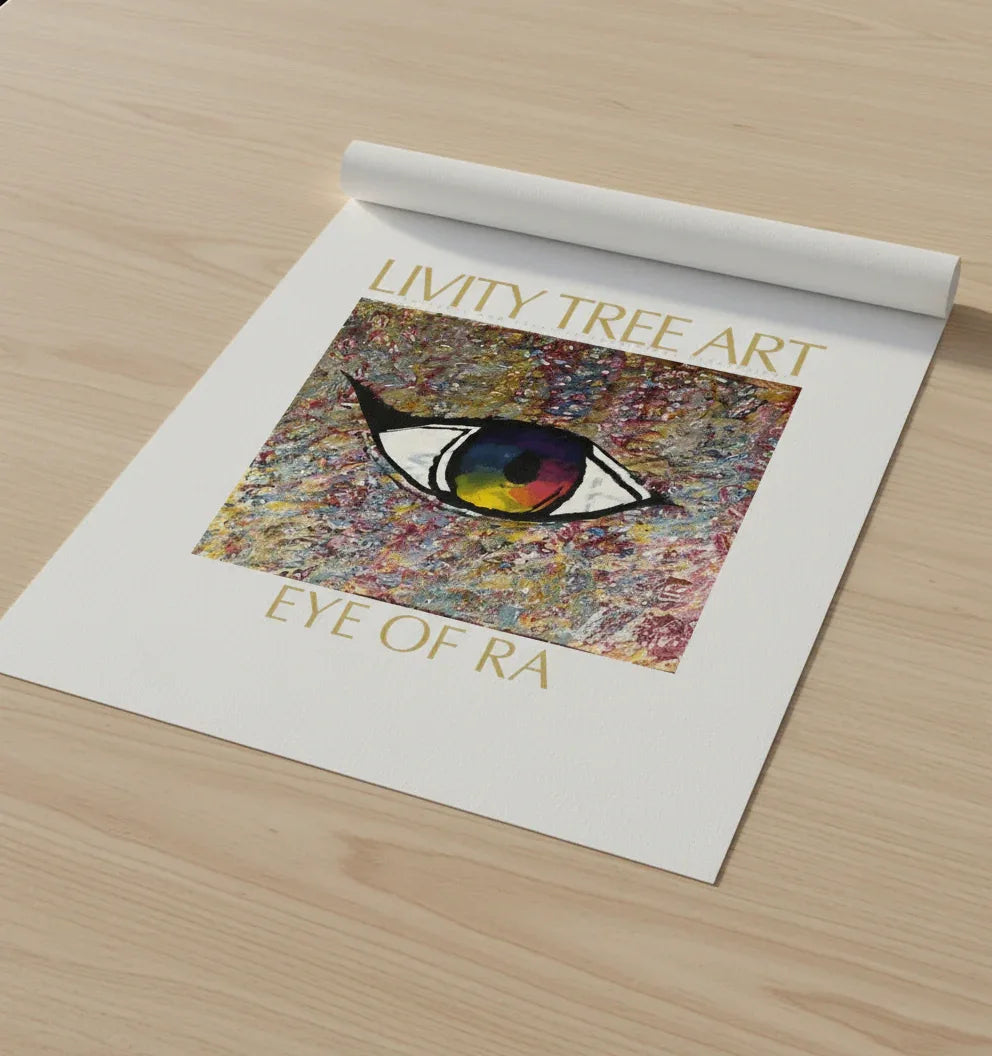 Eye of RA Landscape Art Print - Livity Tree Art