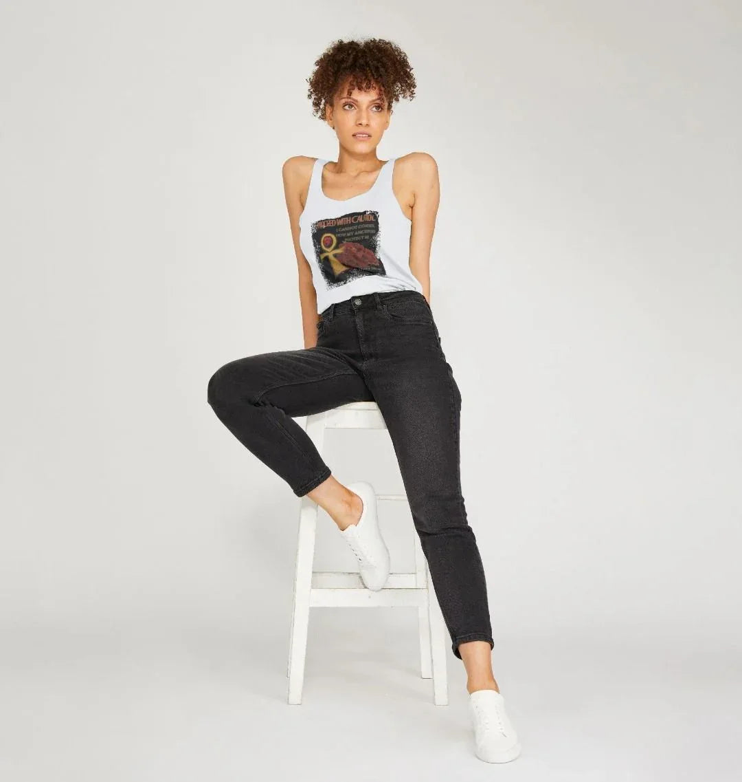 Ancestors Protection Women's Tank Top - Livity Tree Art