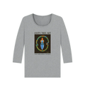 The Spiral Goddess Premium Certified Cotton Long Sleeve Tee - Livity Tree Art