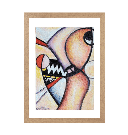 Natural Frame Framed art print Front