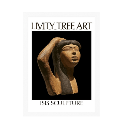 White Frame Framed art print Front