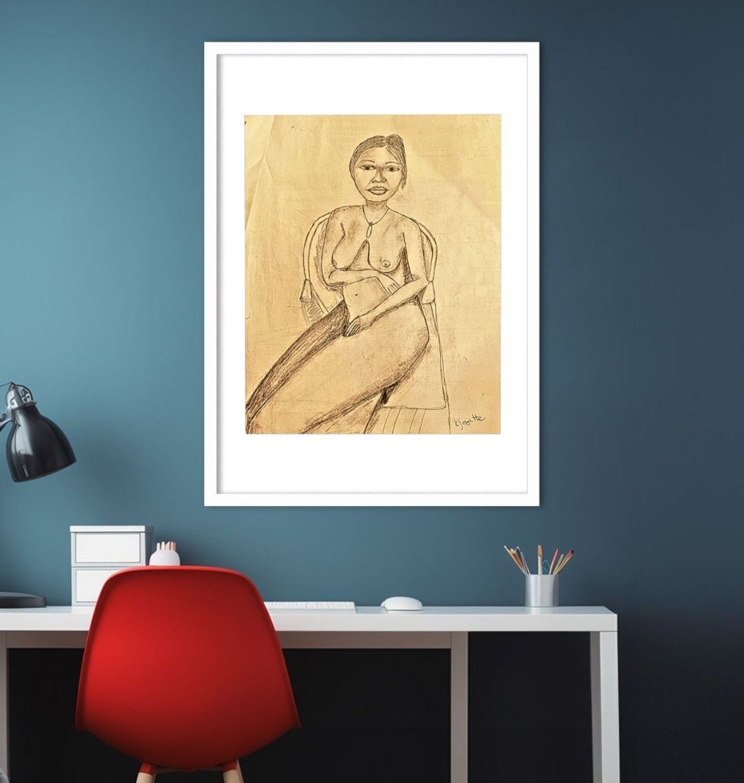 Kalinago Mother Art Print